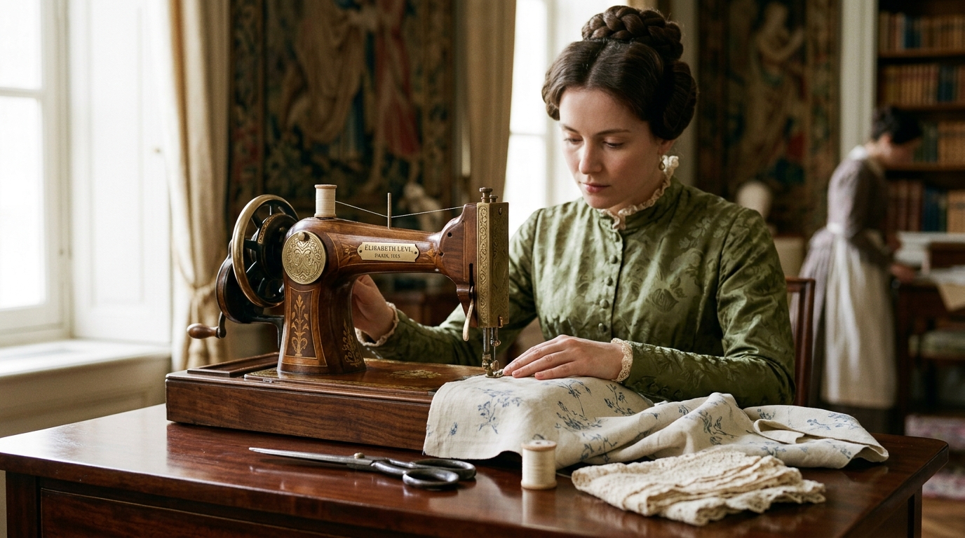 The Ingenious Woman Who Invented the Sewing Machine